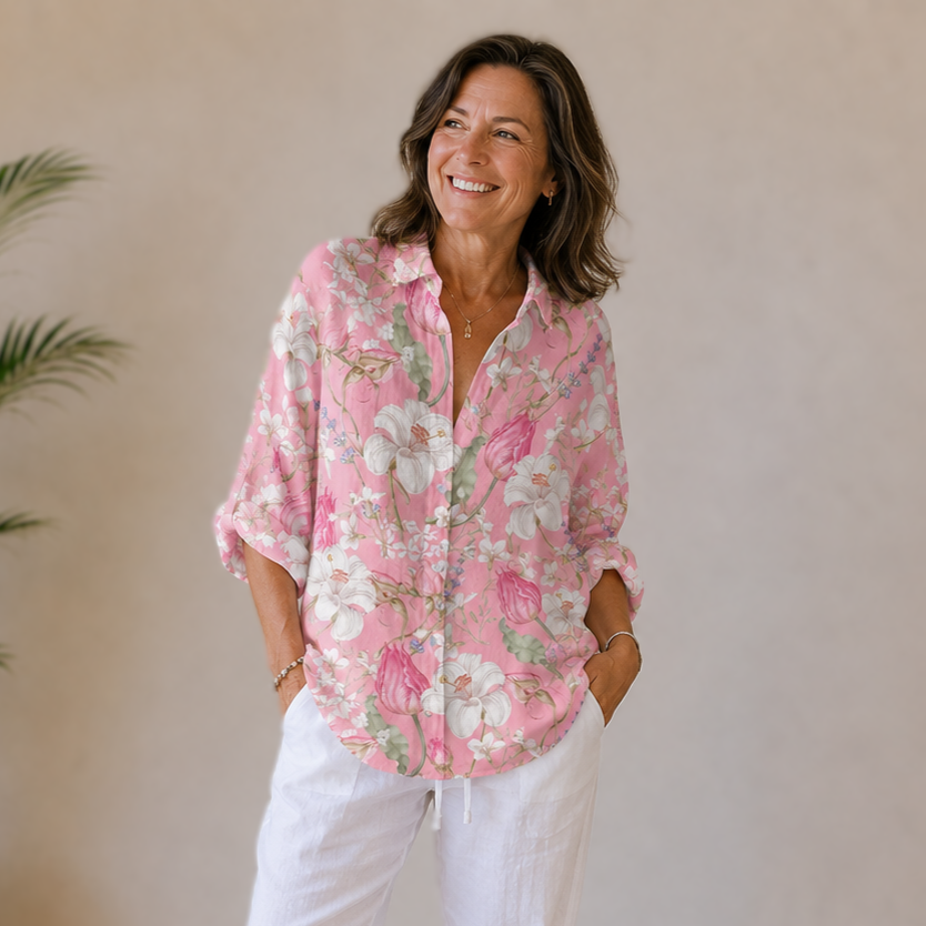 Rosalie | Relaxed Floral Blouse