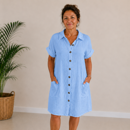 Julia | Casual Shirt Dress