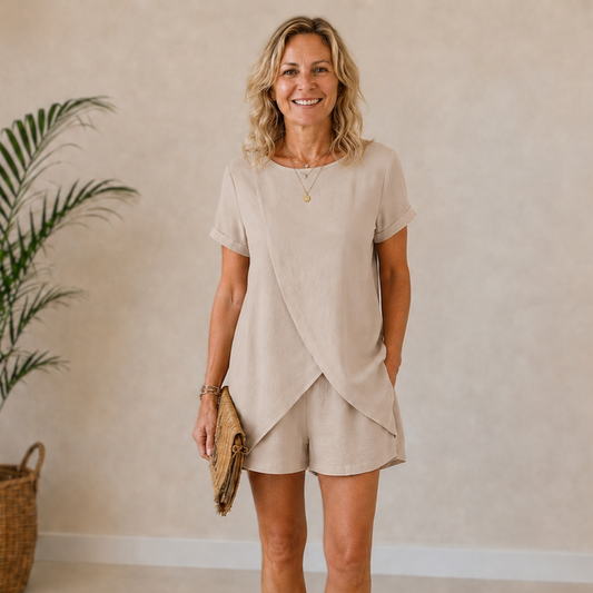 Ayla | Draped Summer Set