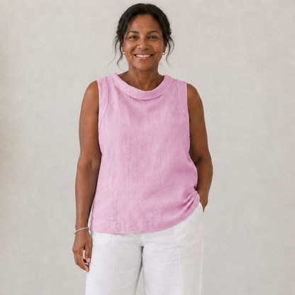 Lydia | Soft Collar Top