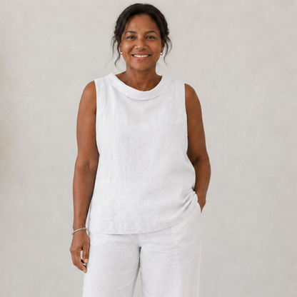 Lydia | Soft Collar Top
