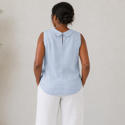 Lydia | Soft Collar Top