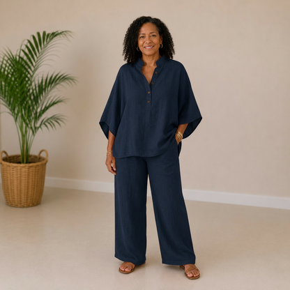 Amara | Linen Lounge Set